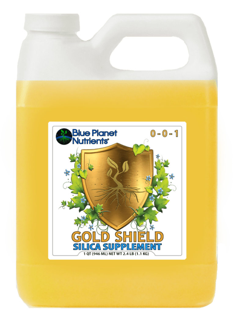 A gallon of gold shield silica supplement